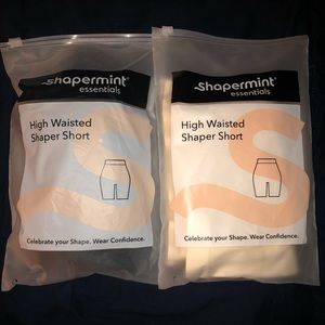 2 NWT Shapermint High Waited Shaper Shorts 3xl